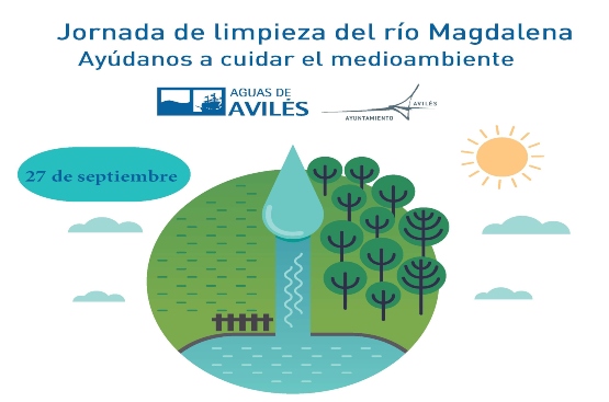 Ir a la noticia Aguas de Avilés celebra una nueva jornada de limpieza del río Magdalena