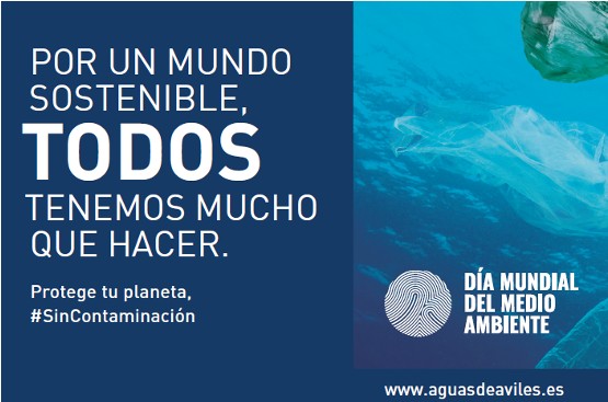 Ir a la noticia Aguas de Avilés celebra el Día Mundial del Medio Ambiente promoviendo el consumo de agua del grifo