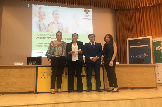 Ir a la noticia Aguas de Avilés recibe el incentivo Bonus por su contribución a la reducción de la siniestralidad laboral